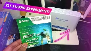 ZLT S12 PRO OPENLINE USING SMART ROCKET SIM | ANG BAGAL SAMIN HAHA