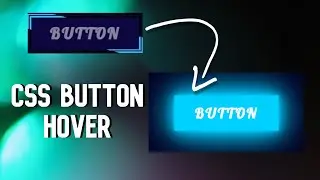 CSS Button Hover Effect | Neon Light Animation
