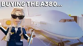 BUYING THE A380 IN Cabin Crew Simulator *Ep28* | roblox