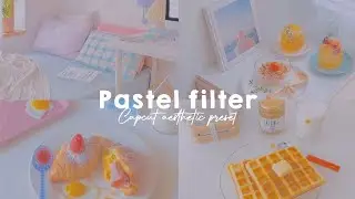 (Eng/indo sub) Pastel filter // CAPCUT AESTHETIC PRESET