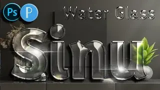 PS cc Water Glass Font/How To Create New And Unique Water Glass Font On Android In PS cc & PexiLab