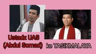 Ustadz Abdul Somad(UAS) berkunjung ke Tasikmalaya Masjid Agung 😇