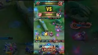 Layla Epic Moments Maniac & Savage🔥🥶 #mobilelegends #shorts