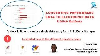 Video 4 How to create a single data entry form in Epidata