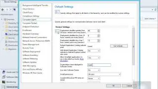 Demo15 Configuring Default Client Settings