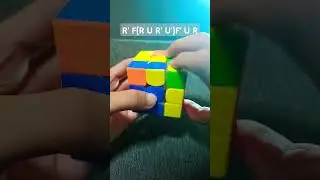 Easiest OLL Cases You Must Know | #easy #cfop #rubikscube #tutorial #rubik #oll #shorts #cubing