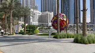 A Walk Around Dubai Creek Harbour Marina | Dubai, UAE 🇦🇪