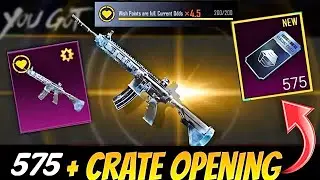 New 575+ Classic crate opening 120+ premium  crate opening 150+ supply crate opening pubg mobile ❄️🥶