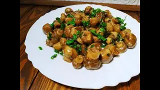 Грибы по-корейски.Маринованные грибы.