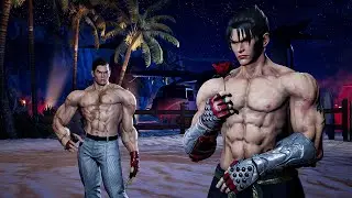 Jin and Kazuya Imitating All Special Intros | Tekken 8 | DenZH