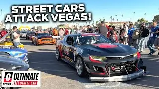 Street Car Racing In Las Vegas - Pit Walk + Driver Interviews