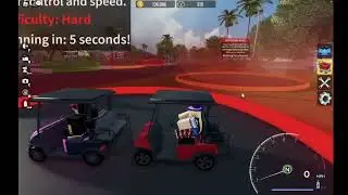 Goofing around with Golf carts (Roblox Vehicle Legends)