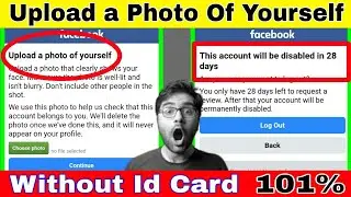 How To Solved Upload a Photo Of Yourself Facebook Problem | Upload a Photo Of Yourself