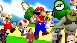 [SM64 BLOOPERS] Mario's Shrek Hunt!