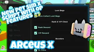 Arceus X New **Op** Pet Simulator X Script 😱