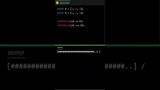 Comparing objects or arrays, the == and === operators behave differently || Java Script Tricks