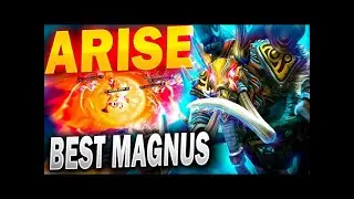 Ar1se Magnus Clutch Forcestaff Refresher Plays And Hard Game Dota 2 Highlights!
