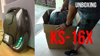 King Song KS-16X unboxing 09-2020 - close-up details