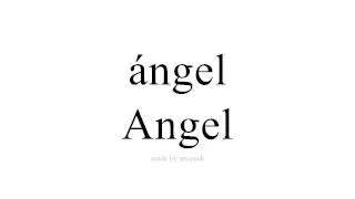 Spaans leren   Angel