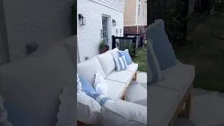 Садовый диван своими руками🛋️🙌🏼 #садоваямебель