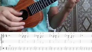 Skype Theme Ukulele Cover tabs | Музыка из скайпа на укулеле табы