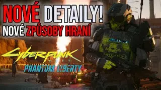 CYBERPUNK 2077 PHANTOM LIBERTY! NOVÉ INFO O DLC,  SKILL TREES, VYLEPŠENÁ POLICIE A SPOUSTY DALŠÍHO!
