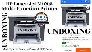 HP PRINTER LASERJET 1005 l UNBOXING BEST HP PRINTER 1005 l एचपी प्रिंटर  1005