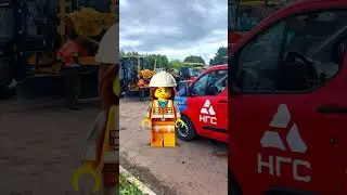 LEGO МС в деле! #LEGO #геодезия