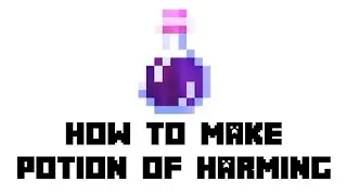 Minecraft: How to Make Potion of Harming
