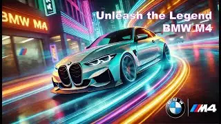 Unleash the Legend BMW ///M4 - AI generated.
