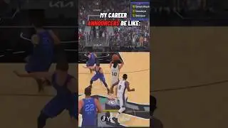 POV: NBA 2K Mycareer Glaze 💀😭 #nba2k24