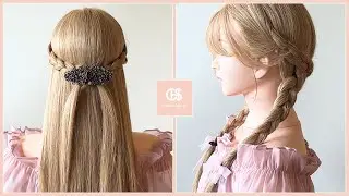 #11 横髪を三つ編みしたら網目に通して可愛い髪型つくっちゃえ