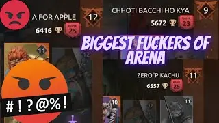 🤬Mind These Bullshit Campers of SFA || Kill Them 🚫 || Shadow Fight Arena ||