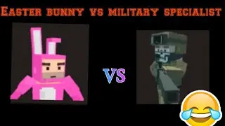 Military fights the easter bunny army