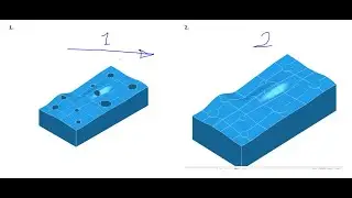 19 - Cap Holes Powermill 2021- غلق ثقوب على سطح غير منتظم