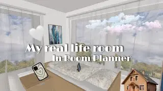 My REAL LIFE room in Room Planner👍🏻😁