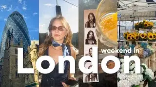 visiting my friend in LONDON... east side, matchas & a dj night✨🇬🇧