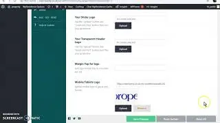 how to set up logo in wpresidence theme