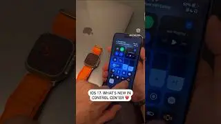 iOS 17: New in Control Center #ios17