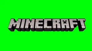 Minecraft smooth logo Green screen