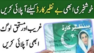 How to Apply Bisp 2020 ||New Form Available||Benazir Income Support Program 2020||