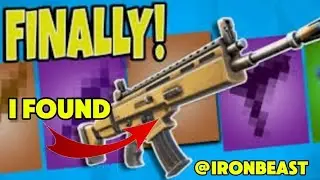 I found a MYTHIC SCARR in Fortnite RELOAD (CRAZY) #epicpartner