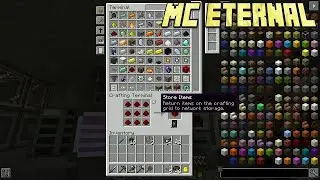 Wrapping Up Our Current AE2 Work : MC Eternal Lp Ep #13 Minecraft 1.12