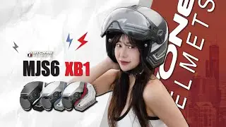 【 通勤必備 】半罩安全帽 𝐌𝐉 - 𝐒𝟔 新色回歸
