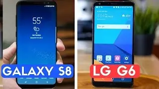Samsung Galaxy S8 vs LG G6  Speed Test! 2017