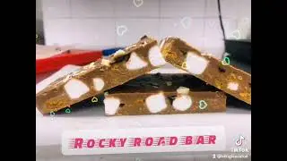 Rocky road chocolate bar