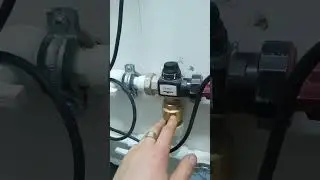 Как работает трехходовой клапан #отопление