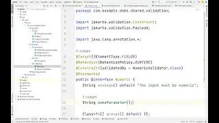 Spring Boot Custom Validation Annotation (with parameters)