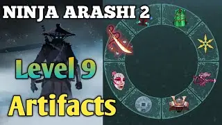 Ninja Arashi 2 level 9 | Artifacts location   