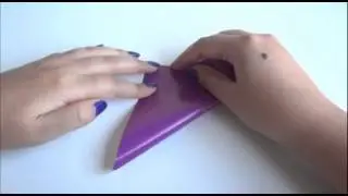 Cómo hacer un tulipán de origami